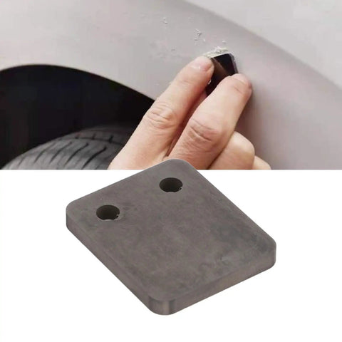 Heavy Duty Stainless Steel Paint Scraper For Cars And Shops Pro Grade Point Repair Tool in use for touch ups on vehicle surface