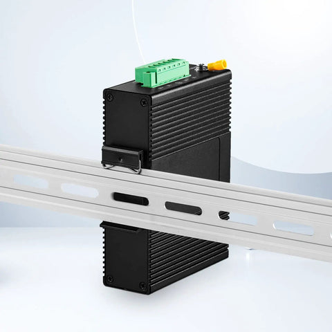 DIN Rail Mount Clip 42mm Wide Universal Bracket Clamp For Switches And Injectors 2 Pack Easy Snap In Mounting