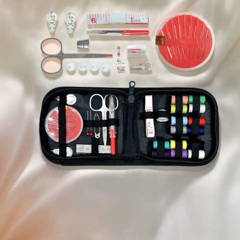 Leather Sewing Kit 27 Piece Set Pro Grade With Leather Needles Awls Punches Threaders Cutters And Sewing Machine Tools