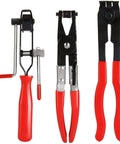 3 Piece CV Joint Boot Clamp Pliers Set With Hose Clamp Pliers Ear Type Pliers And Fuel Line Pliers For Most Cars