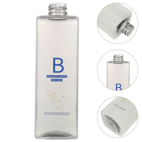 3 Pack Replacement Bottles For Beauty Machine Series 1 And Series 2, Plastic Material, Easy Swap, Hygienic Design For Quick Maintenance, Pro Grade Skin Care Tools For Home And Pro Use, clear bottle