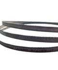 Bandsaw blades, 44-7/8 in x 1/2 in x .020 in, 10/14 TPI, 3-pack, coiled with teeth visible.