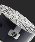 Pro Grade Pneumatic Gripper Cylinder Clamp With Six Jaw Layout For Uniform Expansion And Tight High Precision Holding Adjustable Stroke For Reliable Automation And Robotic Pick And Place Systems, six-jaw metal gripper close-up