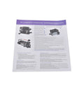 Cadillac XTS Air Suspension Compressor Pump Replacement for 3.6L V6 Gas 2013 To 2019 OE Compatible installation manual
