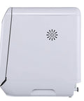 Side view of a Portable Countertop Dishwasher Plug And Play With Six Liter Water Tank For Apartments Rv And Dorms compact washing machine.