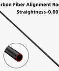 Carbon Fiber Suppressor Alignment Rod For .22/.223/5.56 Calibers, Bore Alignment Tool With Protective Case, 0.001 Inch Straightness