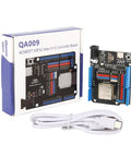 ESP32 Max Development Board USB C WiFi Bluetooth MicroPython Arduino Compatible IoT Smart Home Robotics Coding Kit For Teens And Makers Hands On Mini PC Game Console Module shown with board, box, and USB-C cable