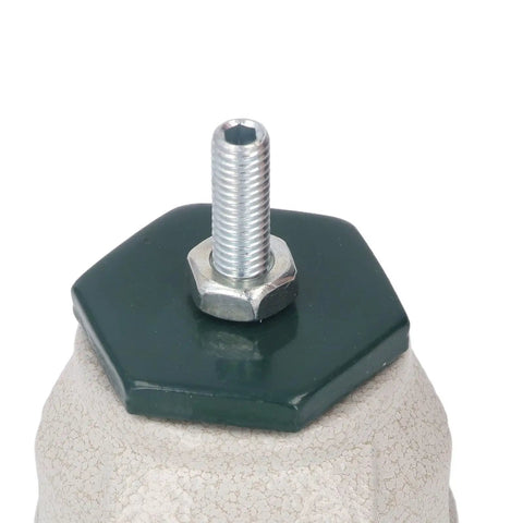 Heavy Duty Stem Caster With Swivel And Adjustable Leveling Plate, Tough As Nails 880 Pound Load Capacity For Furniture And Workshop Equipment, Legit Smooth Nylon Rollers That Glide Like Butter