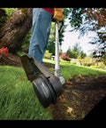 Gas trimmer with Beefy Square Trimmer Line For Gas And Electric Grass Trimmer, 0.155 Inch, 246 Foot Reel cutting grass