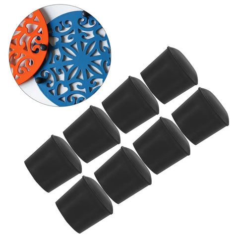 Anti Slip Rubber Feet for Furniture 8 Pack Thickened Grippy Floor Protectors and decorative trivets