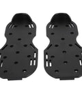 Lawn Aerator Spike Shoes For Easy Yard Repair And Deep Root Growth Durable PP And Iron Build with strap openings visible on top view