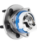 Front Wheel Hub and Bearing Assembly 5-Lug with ABS, Front Pair 2pcs, close-up view