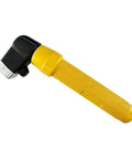 Heavy Duty 400A Welding Electrode Holder With Sturdy Clamp Jaw Plier For Stick Welding Machines And Pro Projects angled view with ergonomic grip.
