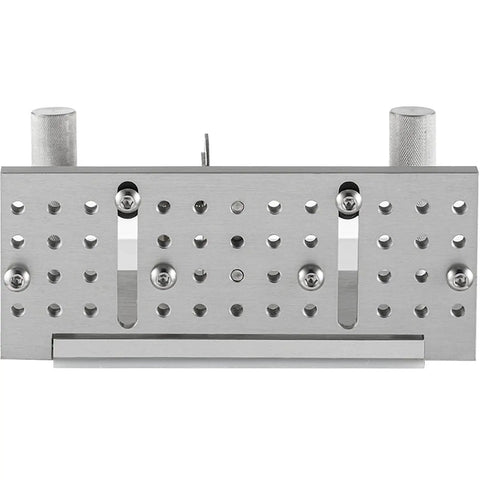 Belt Grinder Knife Jig 7.75 Inch Sharpening Locator With Adjustable 85 To 115 Degree Angle Dual Handles Aluminum Alloy Frame