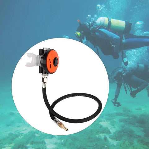 Premium Scuba Regulator Mouthpiece With 2nd Stage Dive Snorkel System Ergonomic Comfort Bite Designed Silicone Mouthpiece