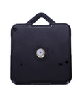 Replacement Wall Clock Movement Kit with Quartz Motor in Black for DIY Repair and Precise Timekeeping