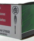 Rock Solid 3/16 Inch Zinc Plated Low Carbon Steel Flat Washers With Uss Pattern in branded packaging