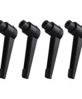 4 Piece Set Of Adjustable Clamping Levers With M5 Female Thread Level Handles Hand Knobs Quick Release Black For Lathe Machinery