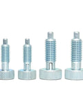 Industrial Grade Stainless Steel Locking Spring Screw Indexing Plunger With No Sweat Pull And Twist Action for precision assembly builds