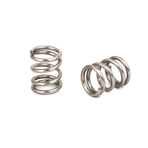 Heavy Duty 304 Stainless Steel Compression Springs 8mm Outer Diameter 1mm Wire 10mm Free Length Silver Tone Pack Of 20