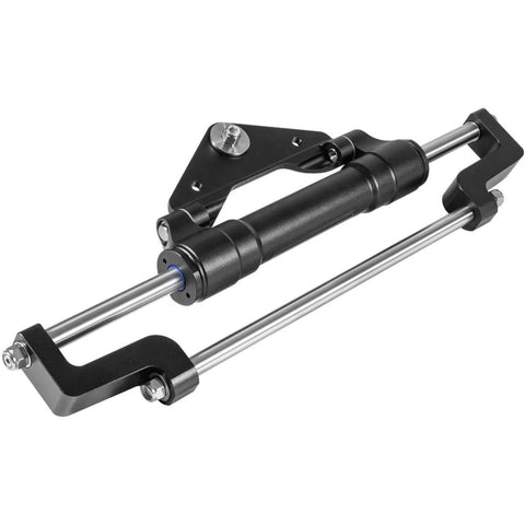 Beefy Hydraulic Steering Cylinder For Outboard Boats Up To 300HP, 10.3MPa/1500 PSI, Front Mount Aluminum Alloy Body With Two-Way Lock Valve