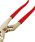 Non Sparking Groove Joint Pliers 10 Inch Aluminum Bronze Non Magnetic Corrosion Resistant TUV Certified Heavy Duty Hand Tool