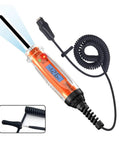 Automotive Test Light 3 To 72V DC Digital Light Tester For Quick Car Electrical Circuit Checks With Wide Voltage Range Easy To Use Durable Probe Perfect For DIY Mechanics And Pros, orange handle with probe and clip