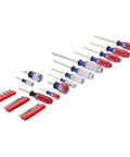 39 Piece Screwdriver Set With A Tough Acetate Handle Master Combo Kit Featuring 12 Fixed Bits And A 26 Bit Multi Bit Handle