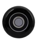 Front view of 12 Pack Black 2 Inch Nylon Garage Door Rollers With 7 Inch Stems, Quiet, Durable, Heavy Load, Ultra Smooth With 6200-2RS Double Sealed Precision Bearings, Dust Moisture Guard, Easy Install.