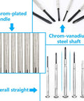 11 Piece Mini Precision Screwdriver Set For Electronics Toys Computers And Watches Repair Includes 00 0 Phillips And Flat Heads