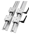 Heavy Duty 1000Mm Linear Guide Rail Kit With SBR12UU Bearing Blocks delivers Smooth Motion For Your 3D Printer And CNC Build. Steel rails with SBR12UU blocks
