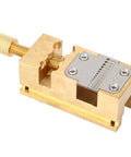 Hassle Free Copper Watch Repair Vise Clamp With Lock Tight Mini Bench Vice Grips For Watchmakers And Jewelers features a compact design.