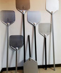 Heavy Duty Aluminum Pizza Paddle With Long Handle For 12 And 14 Inch Pies, Nonstick Pizza Peel, Baking Turner Collection