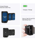 Heavy Duty Mountain Bike Battery Charging Holder With Tool-Free Nylon Storage Rack For Secure Wall Mount Drop Protection Tidy Garage And Workshop E-Bike Organizer Charger Shelf Off Ground, black wall mount