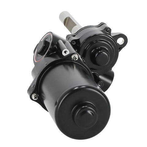 Power Running Board Motor For Ford F-150 2015 To 2020 Front Left Driver Replacement With OEM FL3Z16A507A FL3Z-16A507-A black metal motor