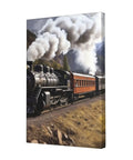 Steam Locomotive Train Canvas Wall Art Poster For Living Room Decor Modern Bedroom Print Dope Wall Hanging Artwork 12x18 Inch