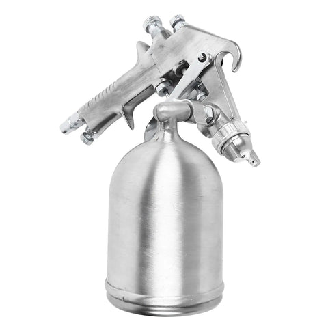 Premium High Atomizing Pneumatic Paint Sprayer Engineered For Slick Furniture Refinishing And Quick Auto Touch Ups with stainless steel body.
