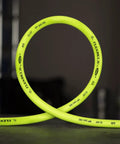 Half Inch By 100 Foot Air Hose With Three Eighths MNPT Fittings, Heavy Duty Hybrid, Lightweight Flex, ZillaGreen, Lay Flat 300 PSI