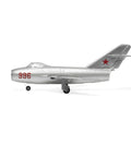 Side view of MiG-15 Micro EDF RC Plane With 4CH 2.4GHz Gyro Stabilized Jet Ducted Fan, Aerodynamic Fixed Wing Kit With Detachable Landing Gear