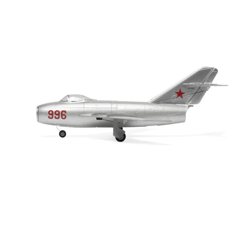 Side view of MiG-15 Micro EDF RC Plane With 4CH 2.4GHz Gyro Stabilized Jet Ducted Fan, Aerodynamic Fixed Wing Kit With Detachable Landing Gear