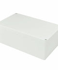 Built Tough Waterproof Abs Plastic Junction Project Box Enclosure 200Mm By 120Mm By 75Mm White with secure lid and screws.