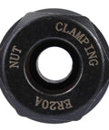 Top view of ER20A clamping nut for Long Reach CNC Milling Tool Extension Holder With Three Quarters Inch Shank 50mm
