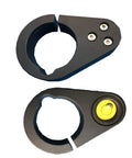 GPS Pole Level Vial For 1.25 Inch Outer Diameter 32mm Carbon Fiber And Aluminum Poles With 40 Minute Vial Locking Screw