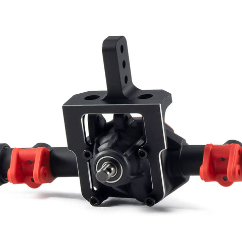 Beefed Up Aluminum Rear Upper Link Riser For 1 By 10 RC Crawler AR44 Axle Adjustable Heights 14mm 20mm 27mm Upgrade For Axial SCX10 II Chassis
