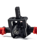 Beefed Up Aluminum Rear Upper Link Riser for 1/10 RC Crawler AR44 Axle, adjustable heights, upgrade for Axial SCX10 II chassis.