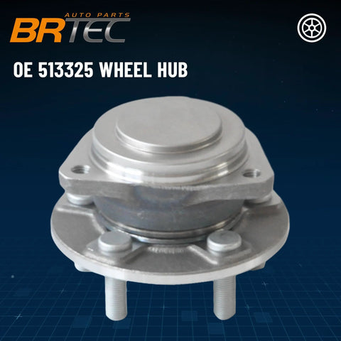 Front Wheel Hub And Bearing Assembly 513325 Compatible With Dodge Challenger 2012 To 2023, Dodge Charger 2012 To 2023, And Chrysler 300 2012 To 2023, Five Lug RWD, OE Replacement, Durable Bearings For Plug And Play, Smooth Quiet Ride on display