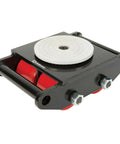 Industrial Grade Heavy Duty Machinery Mover Delivers 13000 Lb Capacity Featuring 360 Degree Swivel Polyurethane Rollers and thickened steel base.