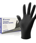 Textured Nitrile Exam Gloves Latex Free And Powder Free 5 Mil Non Sterile Disposable Gloves For Cooking And Cleaning With Crazy Good Grip