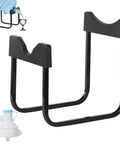Water Dispenser Stand For 3 To 5 Gallon Bottles Heavy Duty Iron Rack With Non Leak Fast Flow Spout Valve