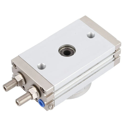 180 Degree Rotary Pneumatic Cylinder Double Acting Pendular Actuator 30mm Bore With Roller Bearing Design